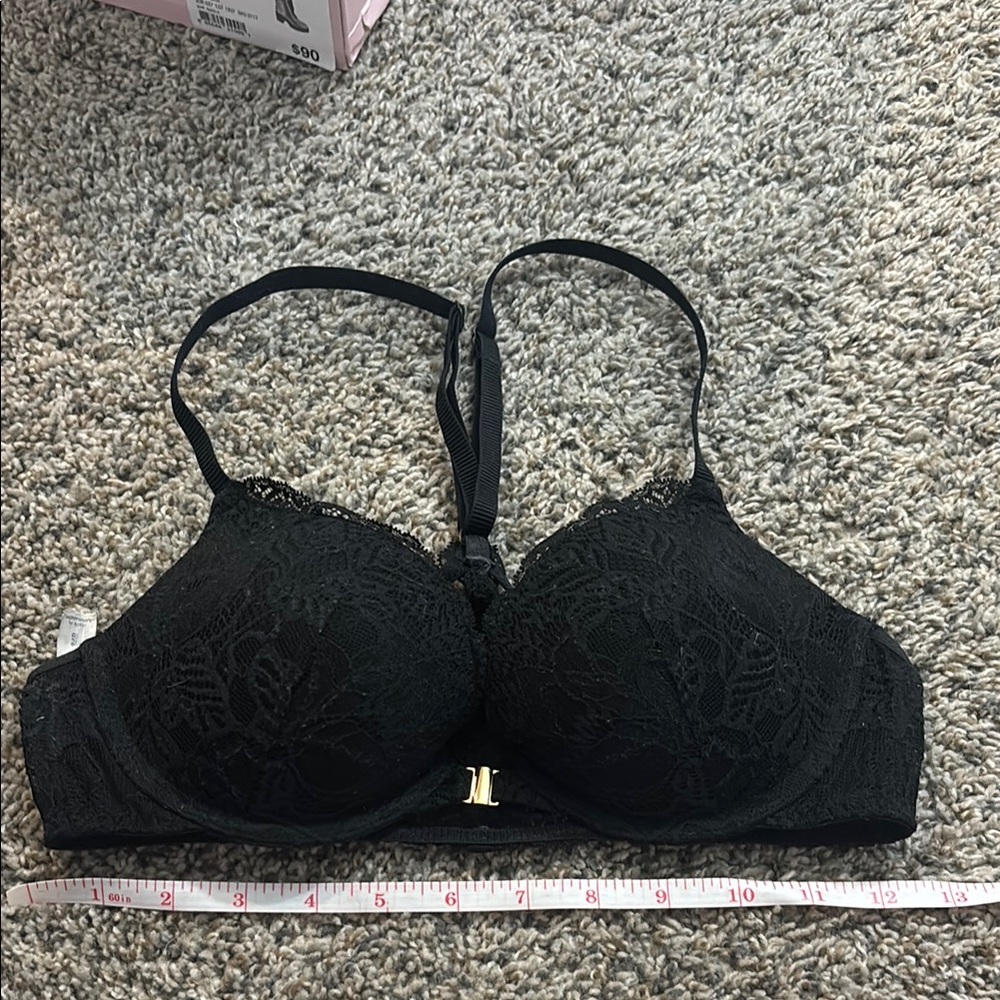Elegant Black Lace Bra